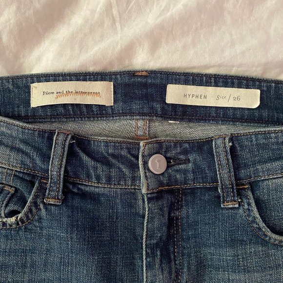 Anthropologie Pilcro hyphen floral jeans - Picture 5 of 5